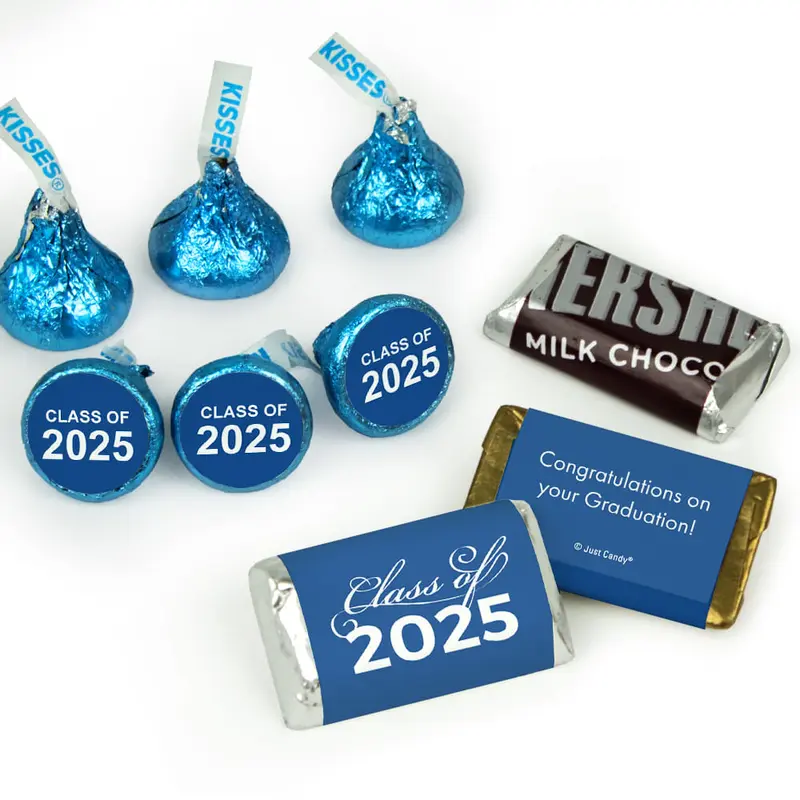 Graduation Candy Hershey's Kisses & Hershey's Miniatures Class of - All Colors