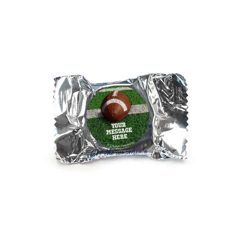 Football Personalized York Peppermint Patties (84 Pack) - pack of 70