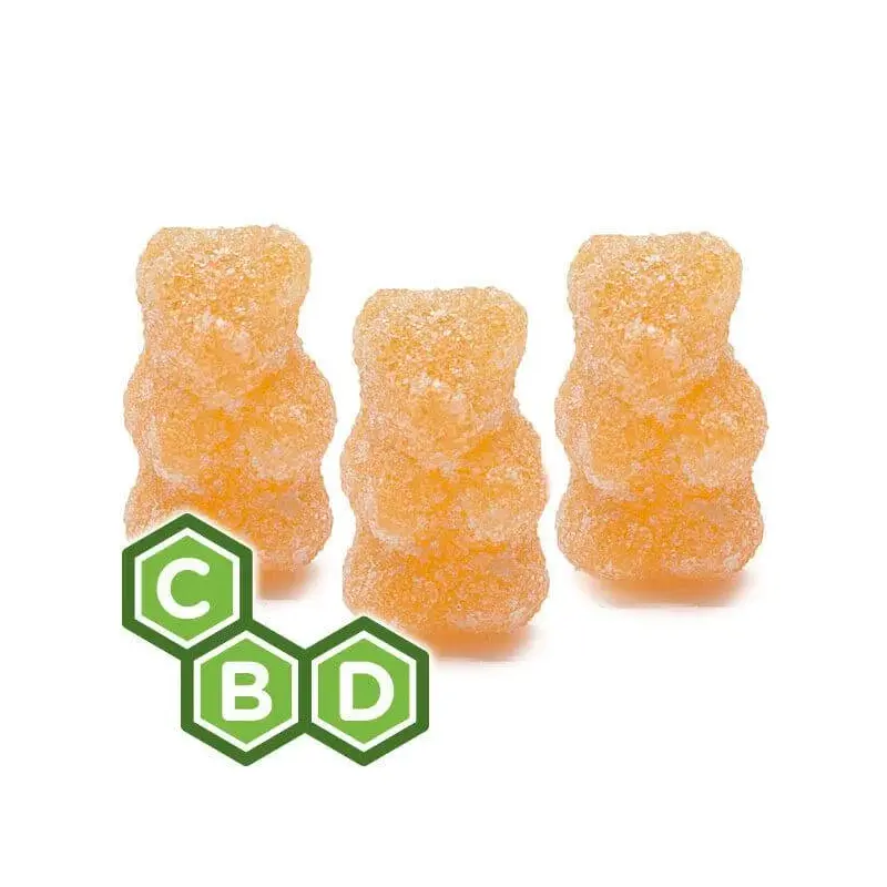 Eddy Edibles Mai Tai CBD Gummies THC Free 600mg: 30 Gummy Bears
