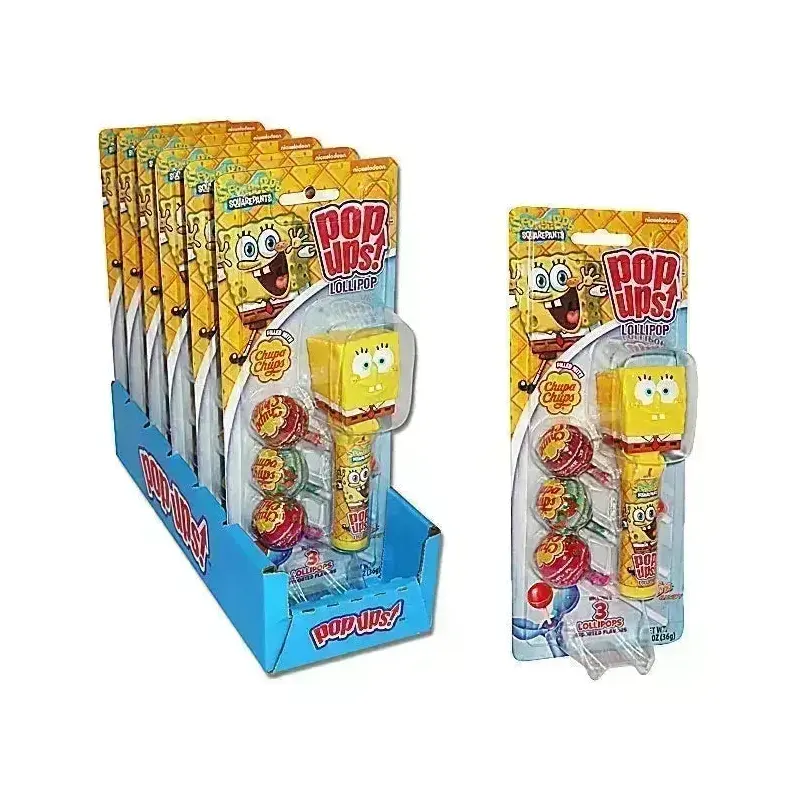 SpongeBob Pop-Ups Blister Packs: 6-Piece Display