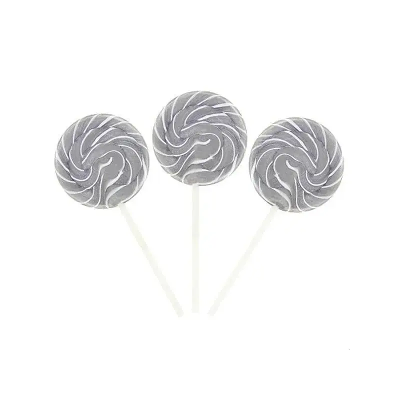 Albert's Silver Pearl 1.5-Ounce Swirl Pops - Blackberry: 12-Piece Box