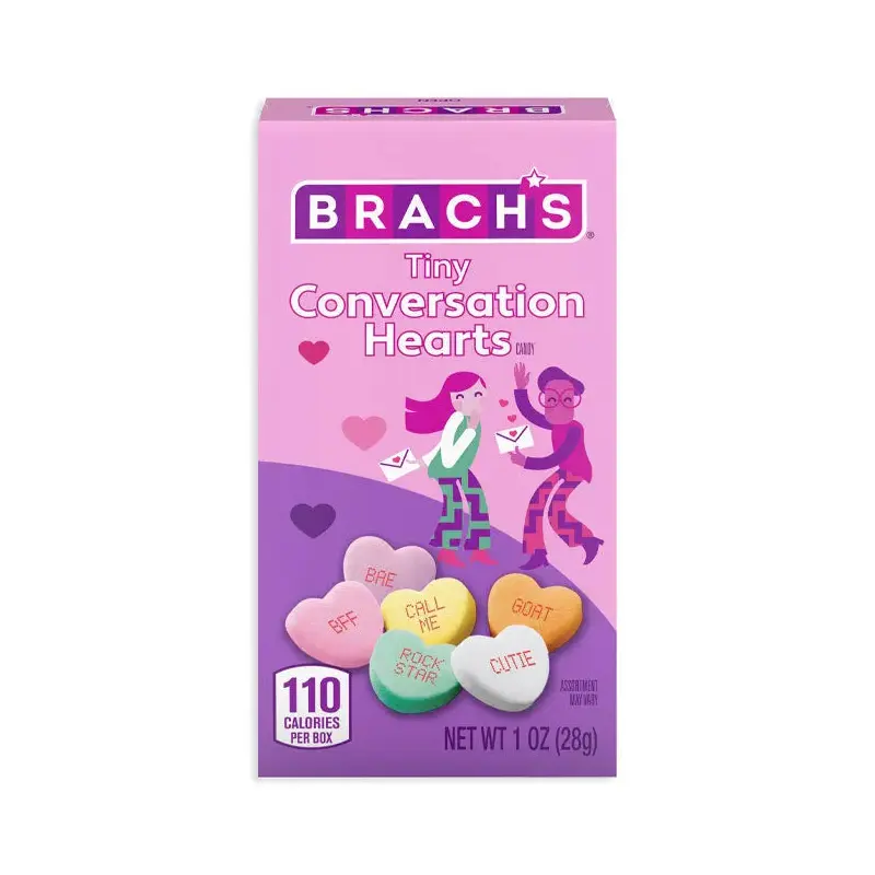 Brach's Tiny Conversation Candy Hearts: 8-Piece Display