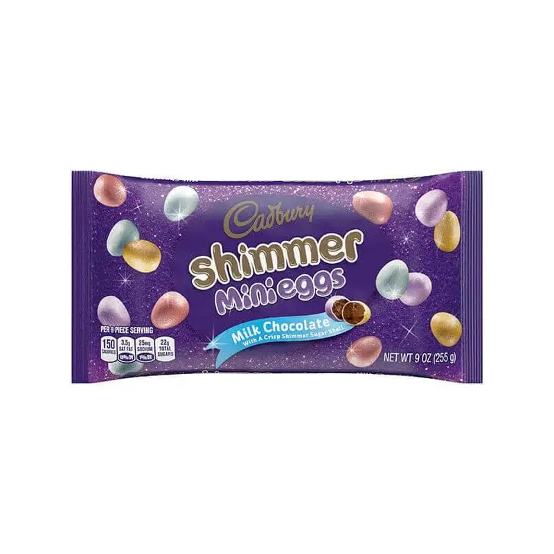 Cadbury Shimmer Milk Chocolate Mini Eggs: 9-Ounce Bag