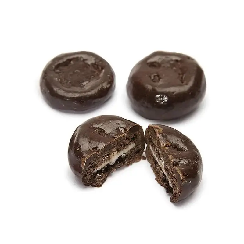 Dark Chocolate Covered Mini Oreo Cookies: 2LB Bag