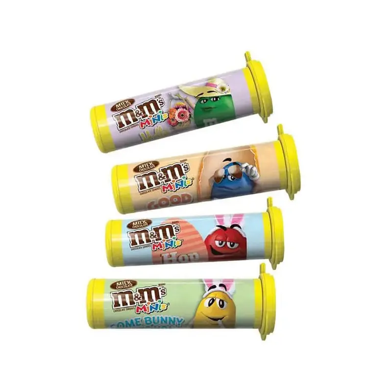 Easter M&M's Minis Candy Mini Tubes: 24-Piece Box