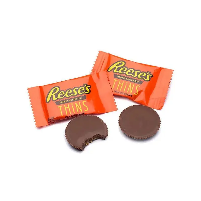 Reese's Thins Milk Chocolate Peanut Butter Cups Candy: 7.37-Ounce Bag