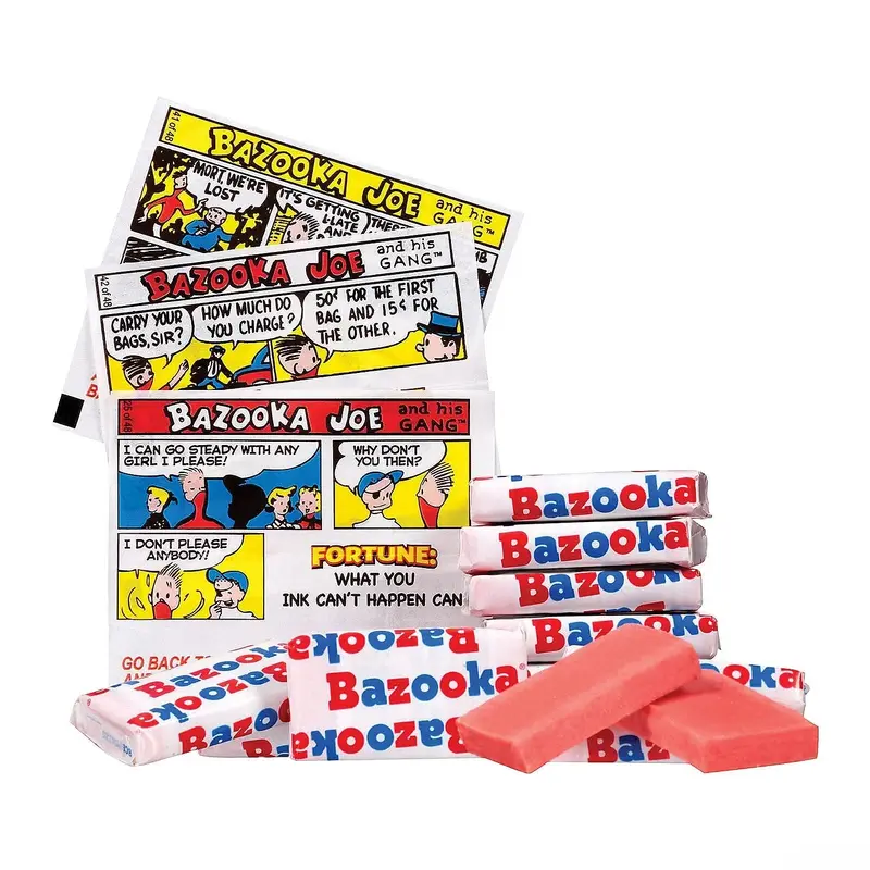 Bazooka Gum - Original Bulk: 2000-Piece Case