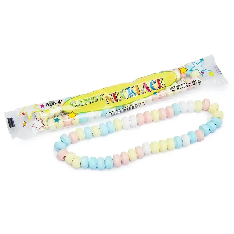 Candy Necklaces - Wrapped: 100-Piece Box