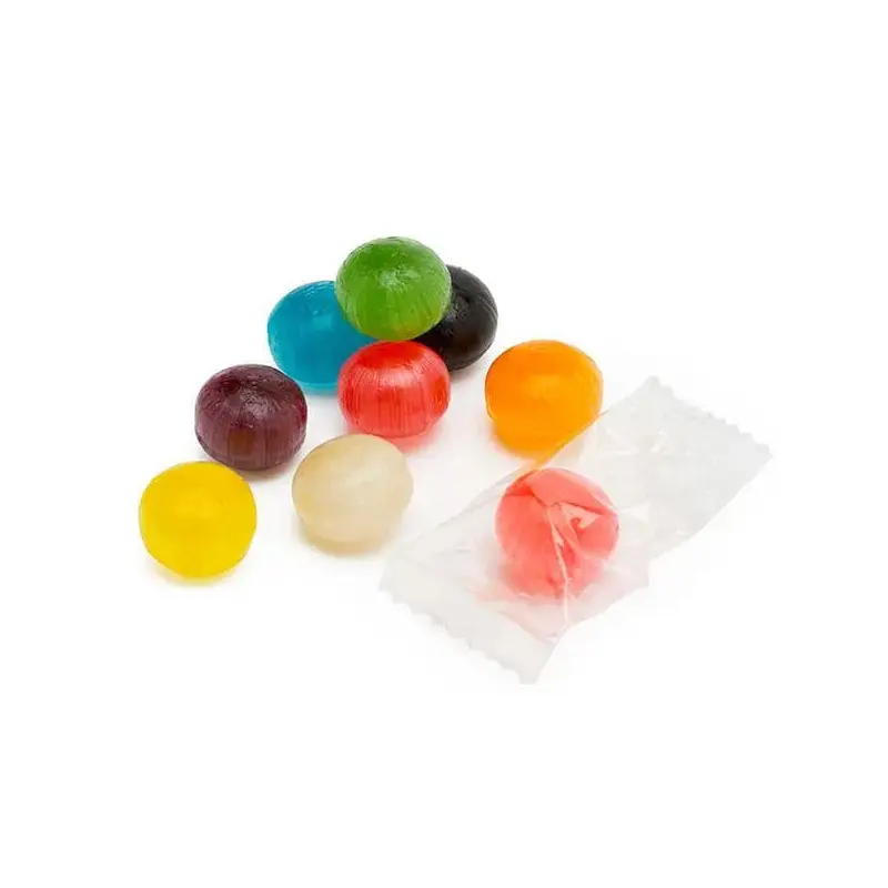Assorted Wrapped Hard Candy Orbs: 1000-Piece Case