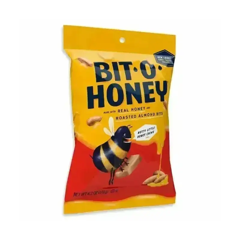 Bit-O-Honey Candy Peg Bags: 12-Piece Case