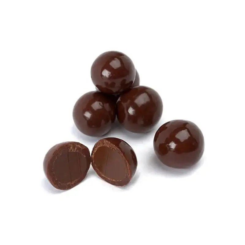 Dark Chocolate Covered Caramel Balls - Espresso: 10LB Bag