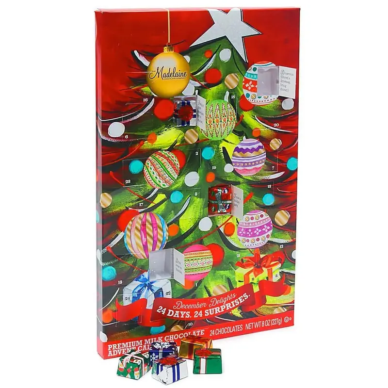 Madelaine Deluxe Christmas Tree Chocolate Advent Calendar