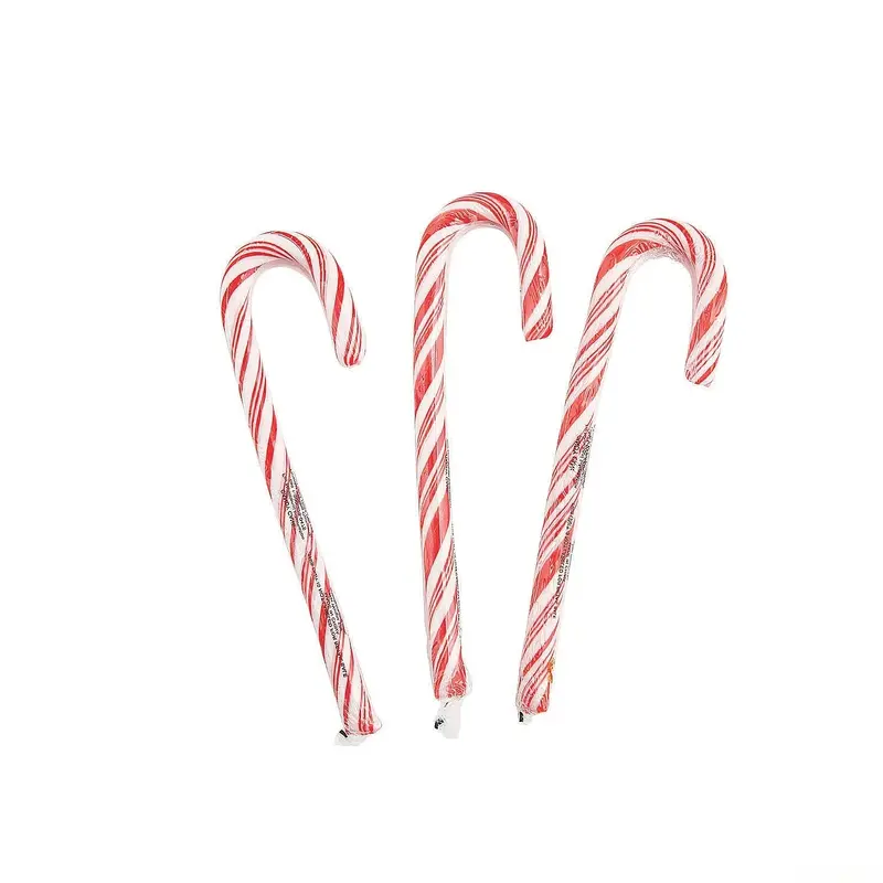 Peppermint Candy Canes - Bulk: 288-Piece Case