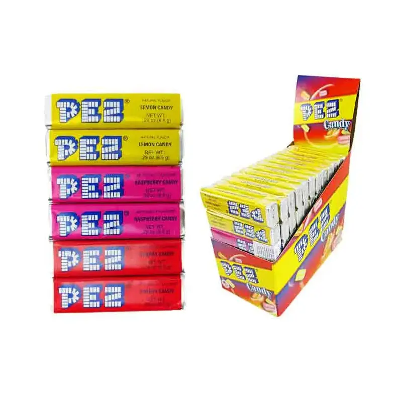 PEZ Fruity Candy Refills 6-Packs: 12-Piece Box