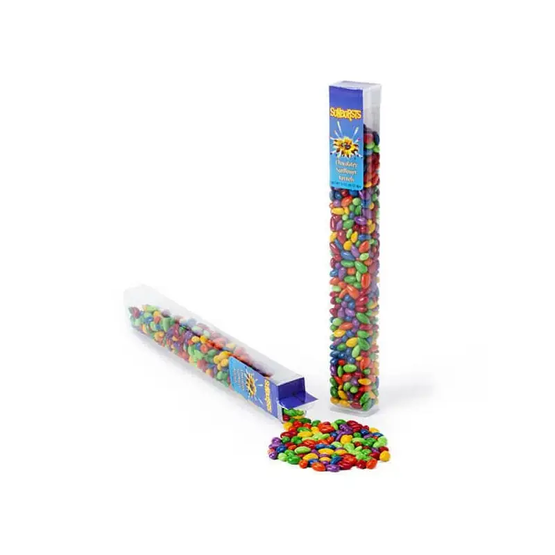 Sunbursts Chocolate Covered Sunflower Seeds 2.5-Ounce Tubes: 12-Piece Box