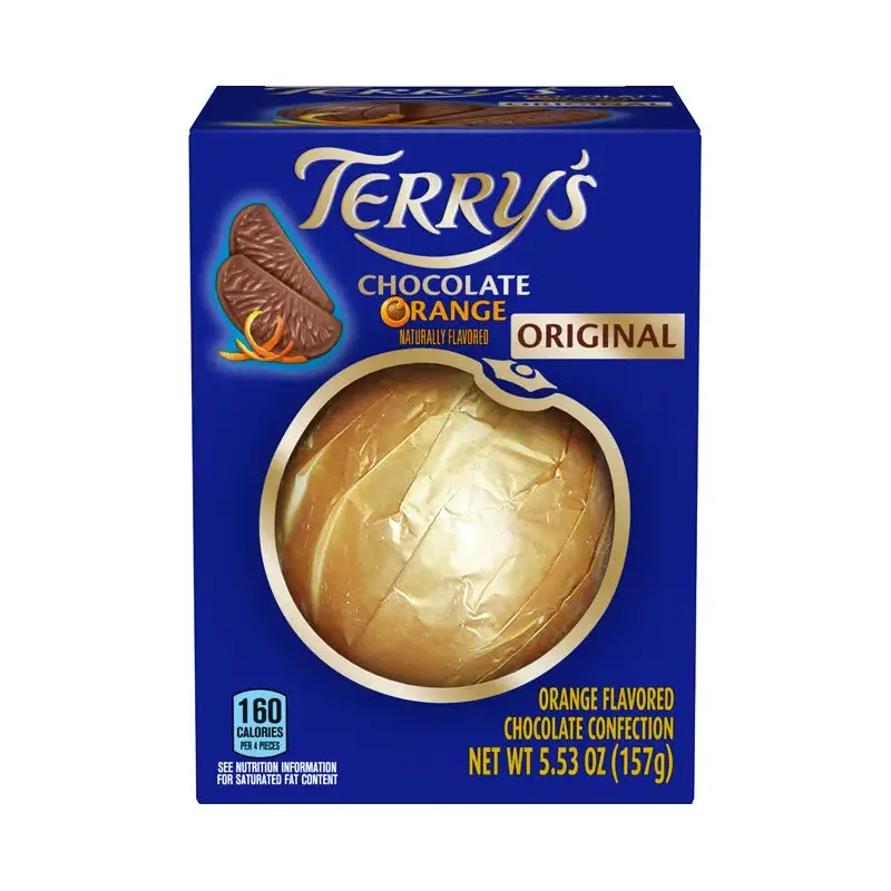 Terry's Milk Chocolate Orange Ball Gift Box: 12-Piece Case