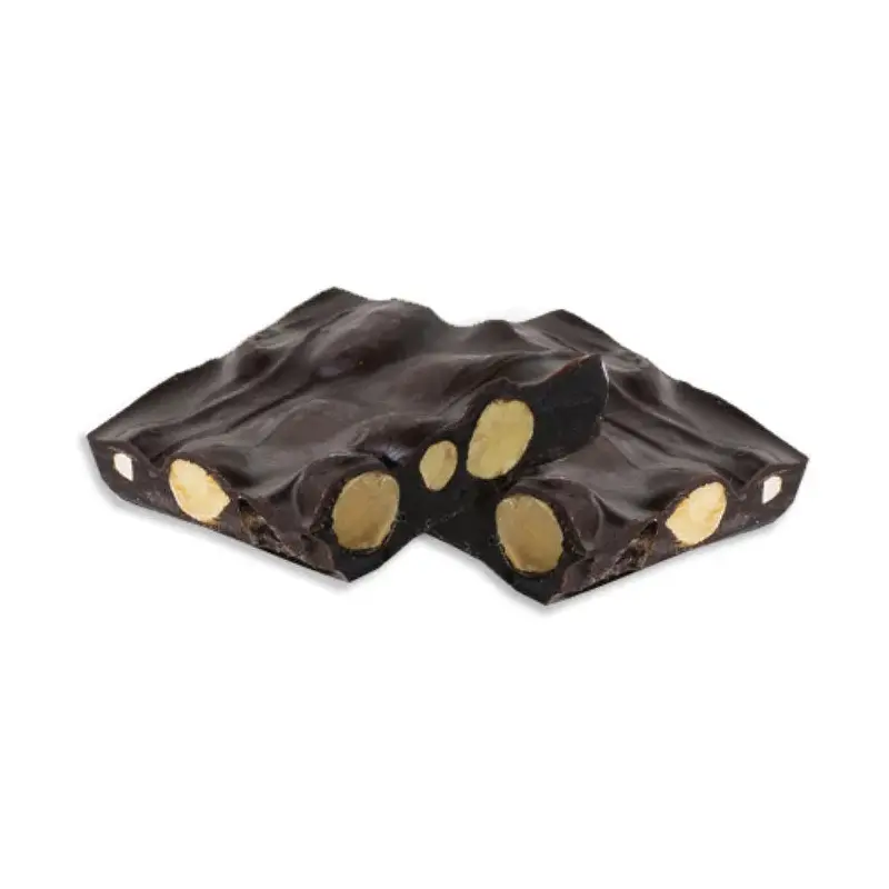 Asher's Dark Chocolate Almond Bark: 6LB Box