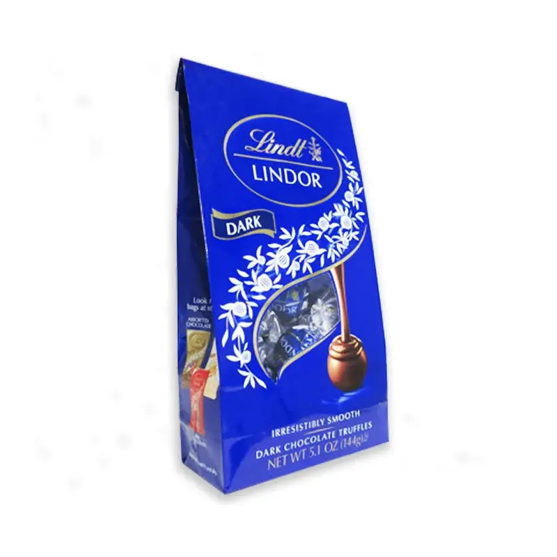 Lindt Chocolate Lindor Truffles - Dark Chocolate Bag: 6-Piece Case