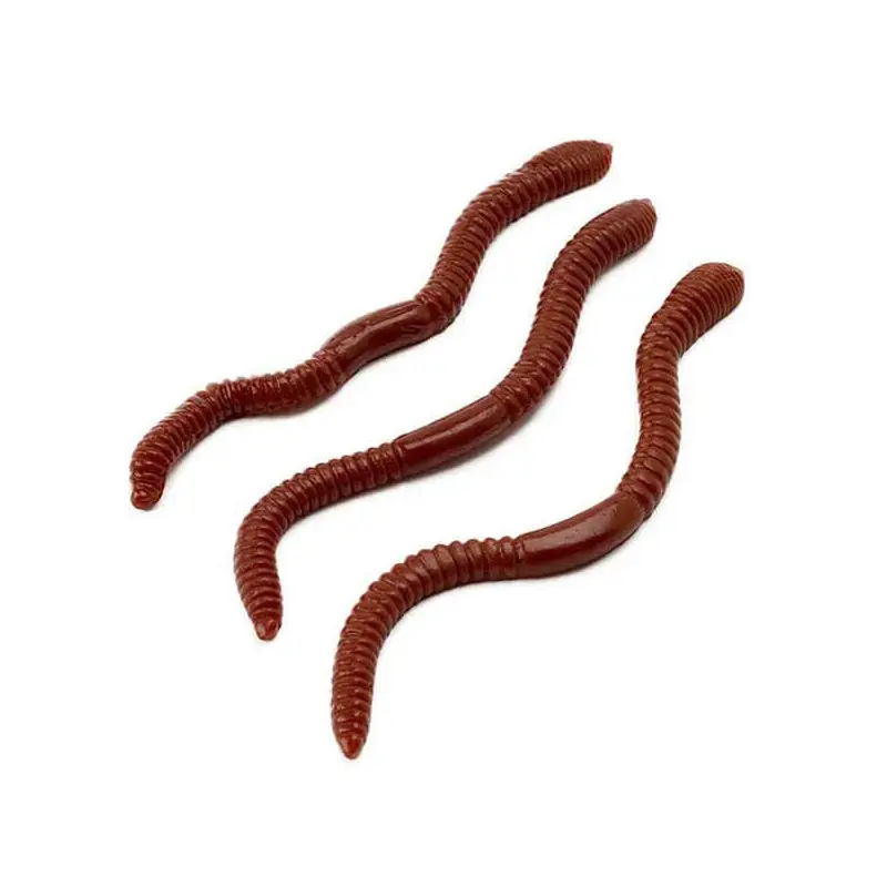 Realistic Gummy Earthworms Candy: 30-Piece Bag