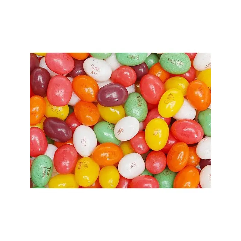 Brach's Conversation Heart Jelly Beans Candy: 14-Ounce Bag