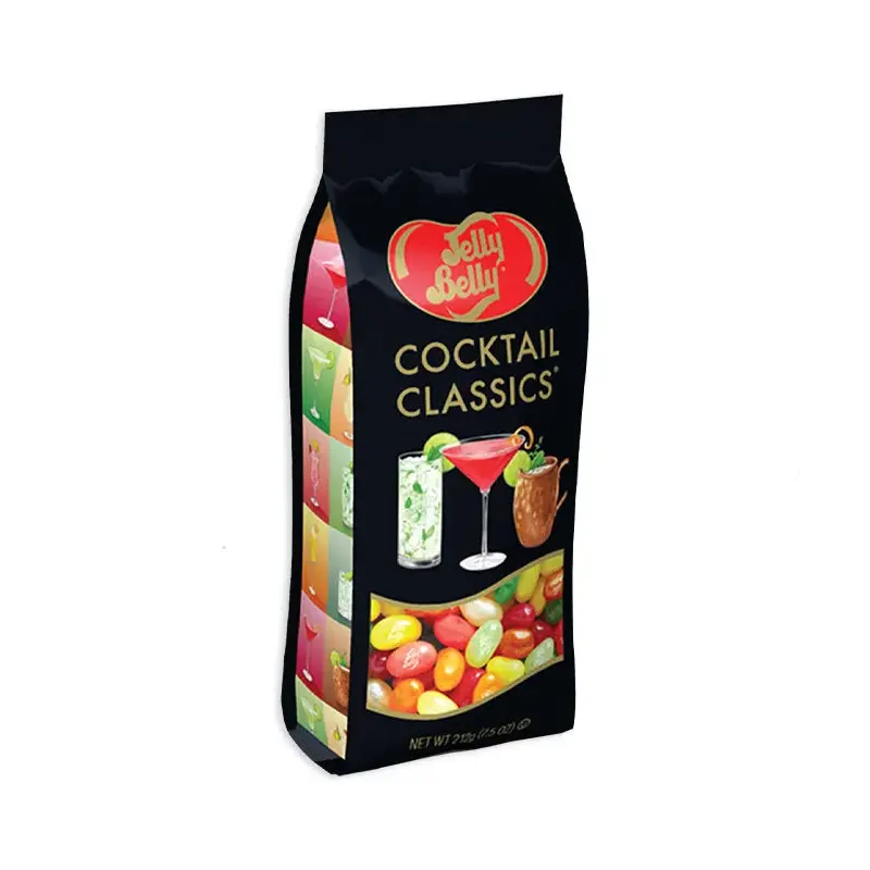 Jelly Belly Cocktail Classics Jelly Beans Stand Up Bag: 12-Piece Case