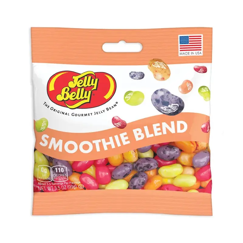 Jelly Belly Smoothie Blend Peg Bags: 12-Piece Case