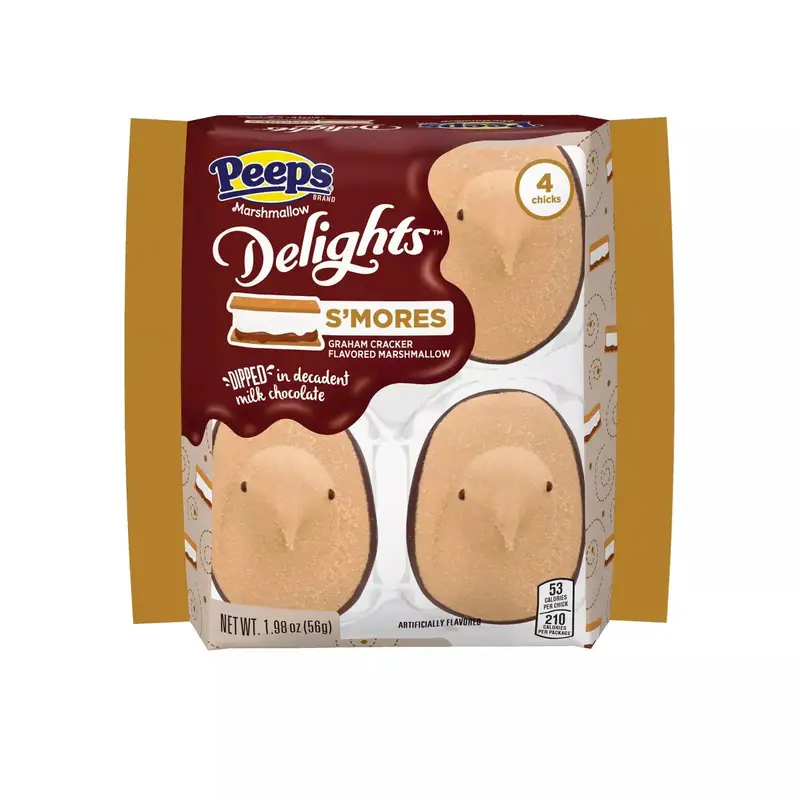 Peeps Easter Delights S'mores Chicks: 4-Piece Pack