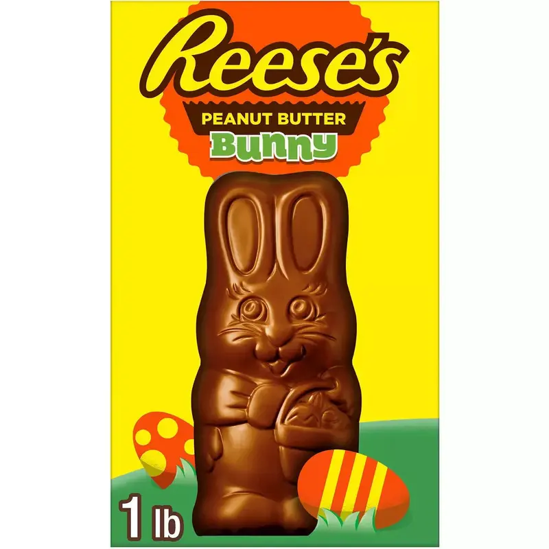 Reese's Easter Milk Chocolate Peanut Butter Bunny: 1LB Box