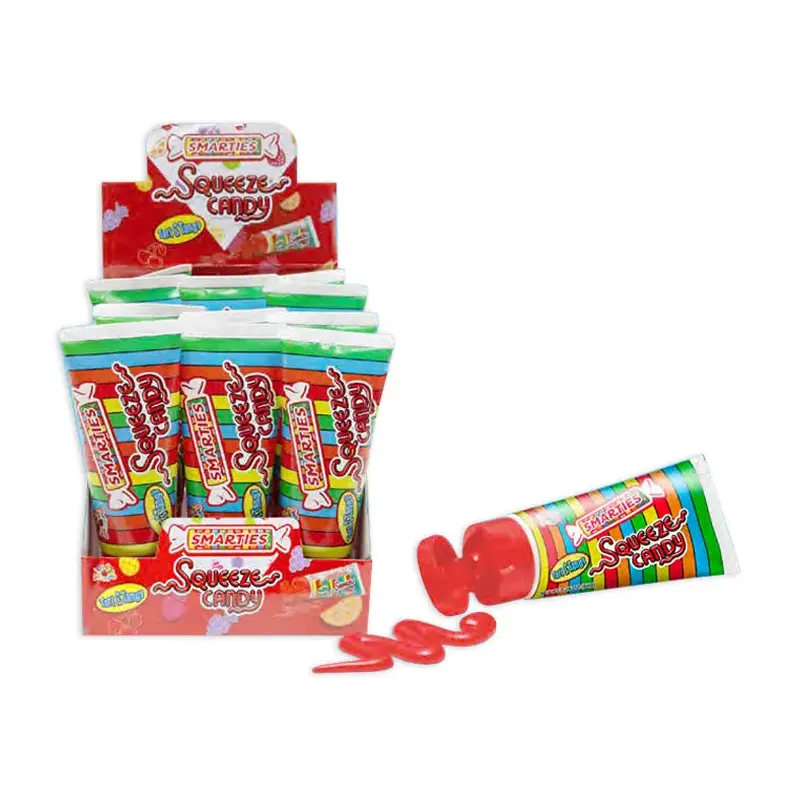Smarties Squeeze Candy Tubes: 12-Piece Box
