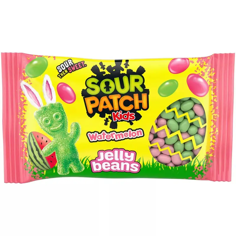 Sour Patch Kids Watermelon Easter Jellybeans: 10-Ounce Bag
