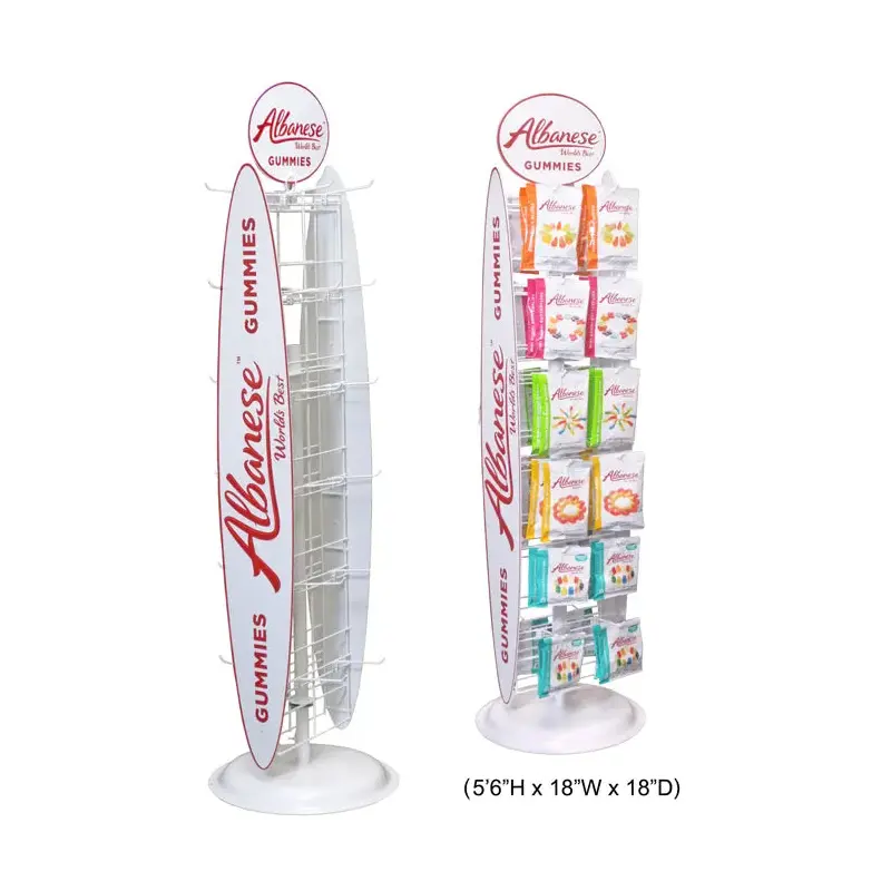 Albanese Spinner Retail Display Rack