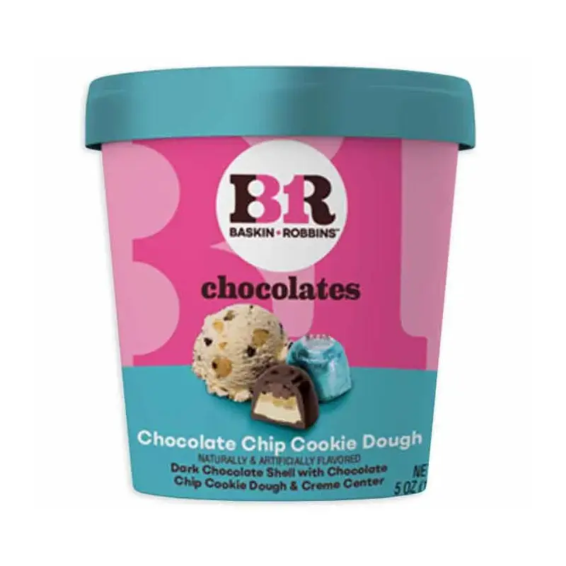Baskin Robbins Chocolates - Chocolate Chip Cookie Dough: 6-Piece Case