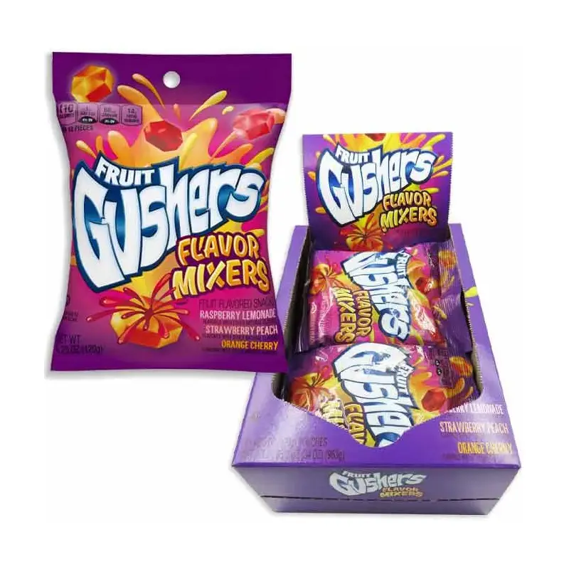Fruit Gushers Flavor Mixers: 8-Piece Display