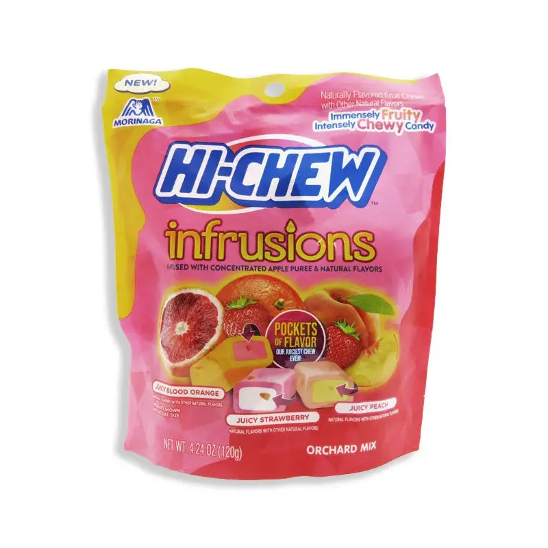 Hi-Chew Fruit Chews Candy Packs - Infrusions: 7-Piece Case