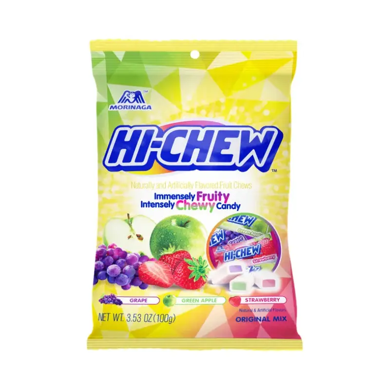 Hi-Chew Fruit Chews Candy Packs - Original Mix: 6-Piece Case