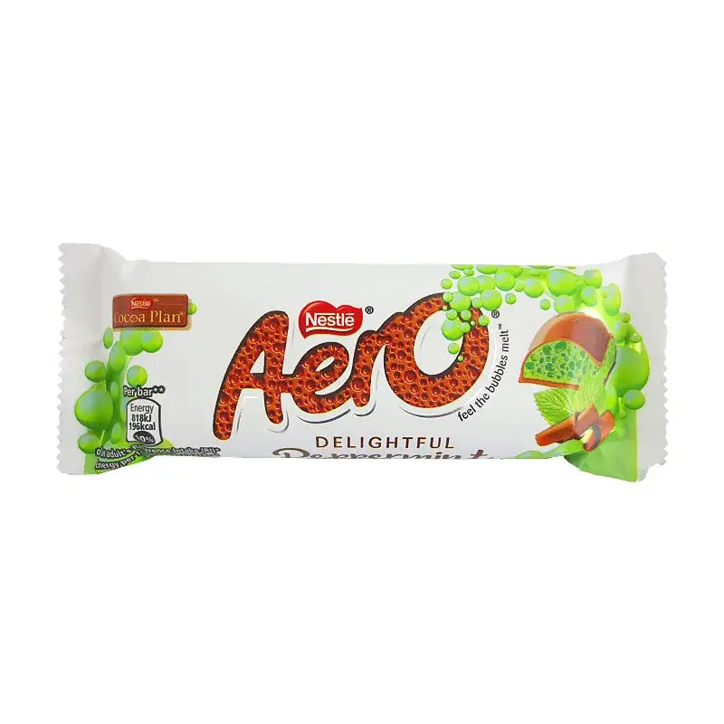 Nestle Aero Milk Chocolate Bars - Peppermint: 24-Piece Box