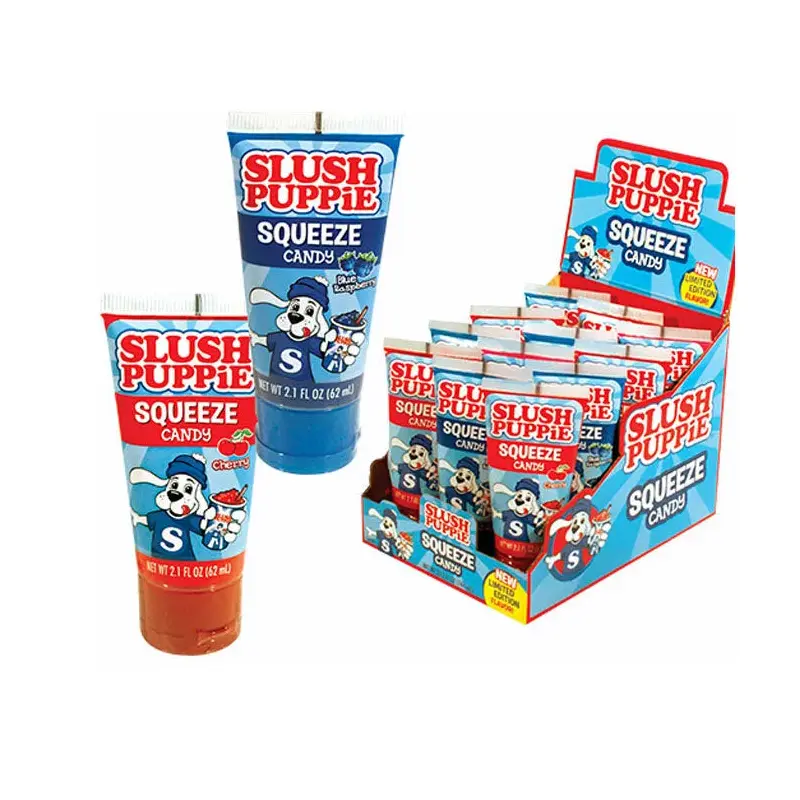Slush Puppie Squeeze Candy: 12-Piece Display