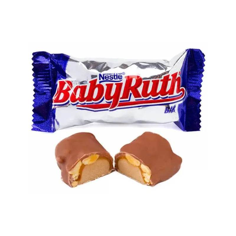 Baby Ruth Fun Size Candy Bars: 16-Piece Bag