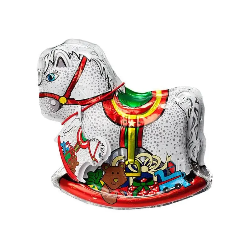 Foiled Milk Chocolate Rocking Horse