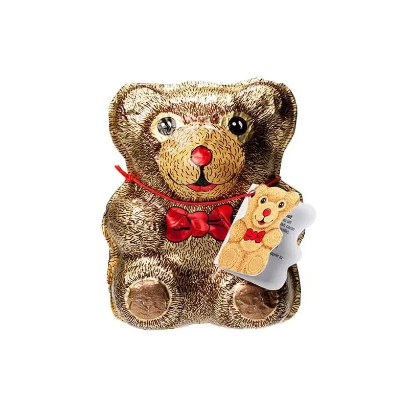 Foiled Milk Chocolate Teddy Bear