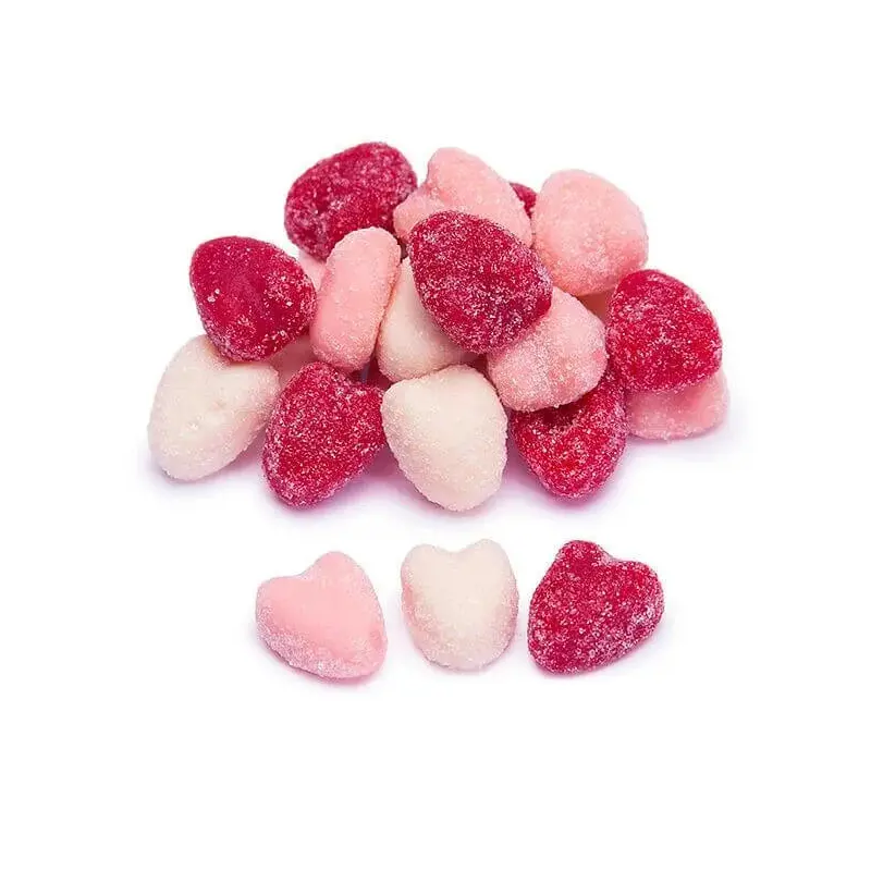 Jelly Belly Petite Sour Hearts Candy: 10LB Case