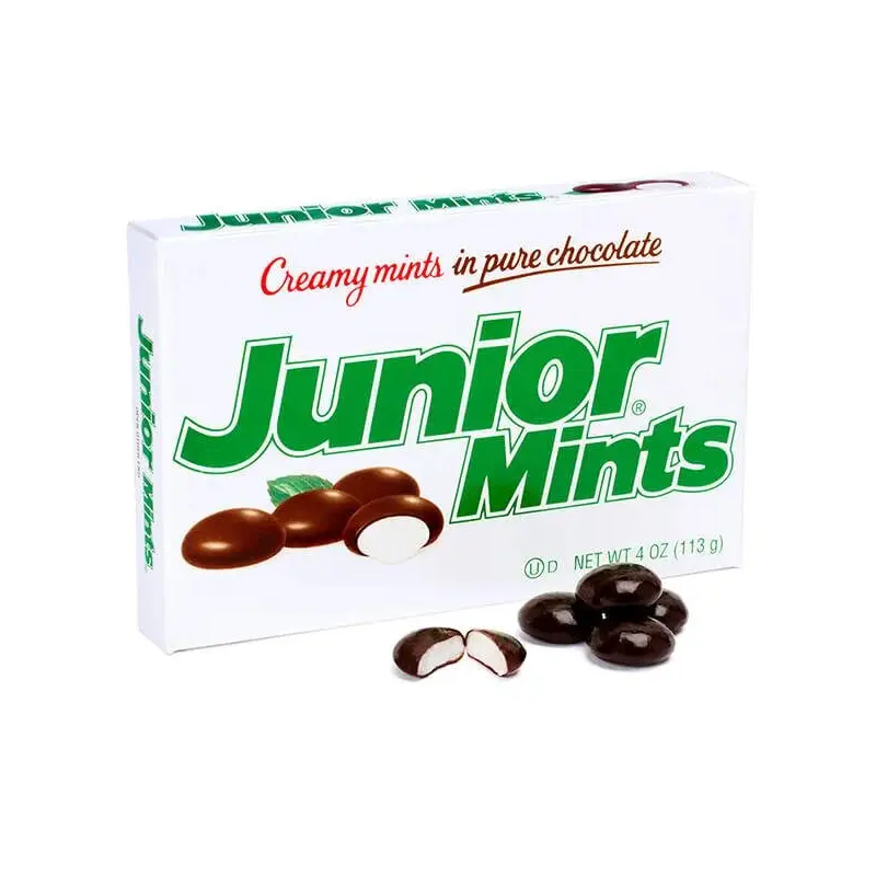 Junior Mints Candy 3.5-Ounce Packs: 12-Piece Box