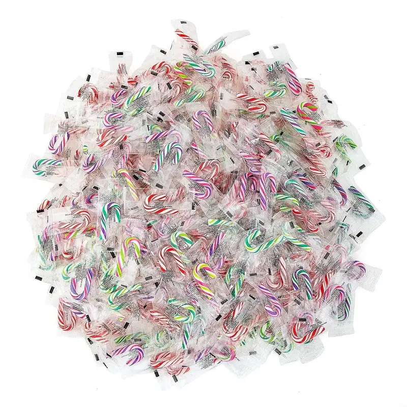 Mini Candy Cane Assortment: 600-Piece Case