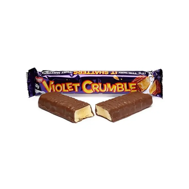Violet Crumble Candy Bars Share Size: 20-Piece Box