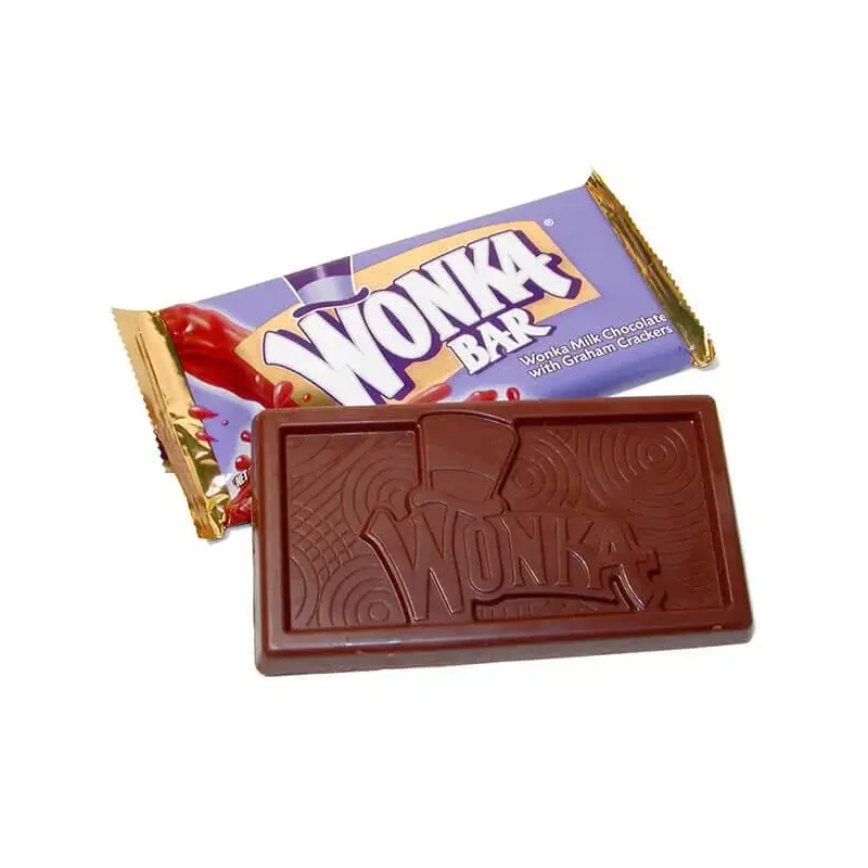 Willy Wonka Chocolate Bars - Original: 18-Piece Box