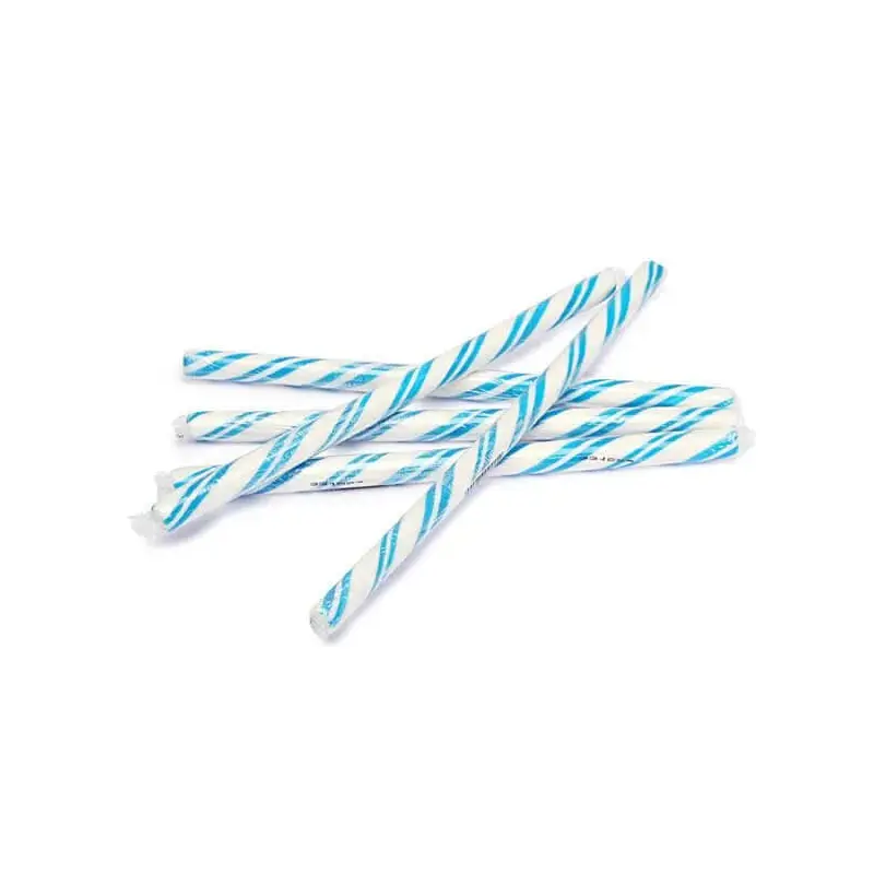 Blueberry Hard Candy Sticks: 100-Piece Box