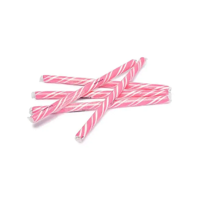 Bubblegum Hard Candy Sticks: 100-Piece Box