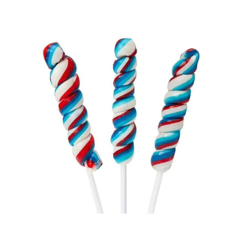 Patriotic USA Twist Pops: 24-Piece Box