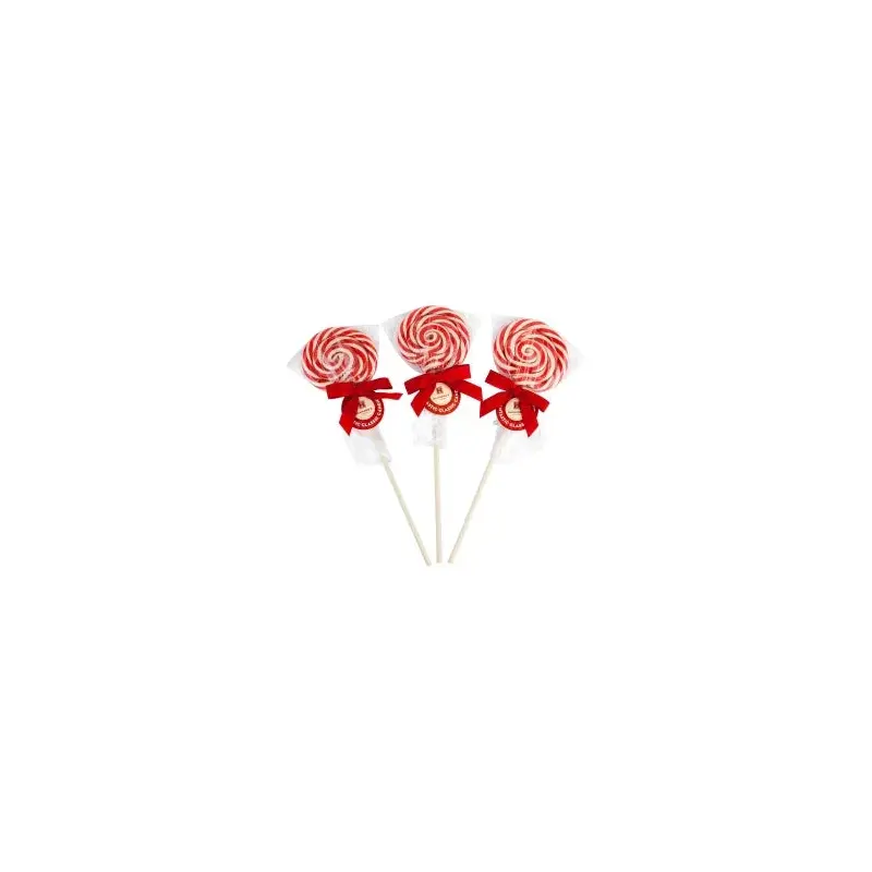 Peppermint 2-Ounce Swirl Lollipops: 15-Piece Box