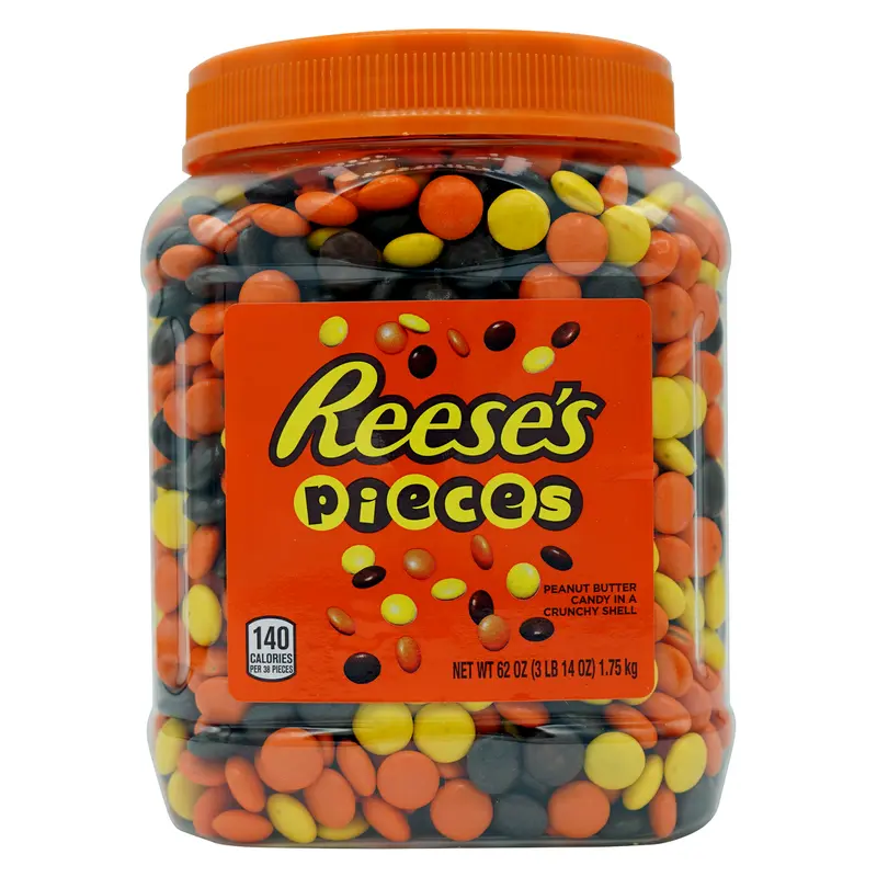 Reese's Pieces Candy: 3LB Jar